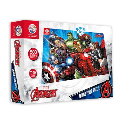 Ratnas Marvel Avenges Jumbo Floor Puzzle 500 Pieces